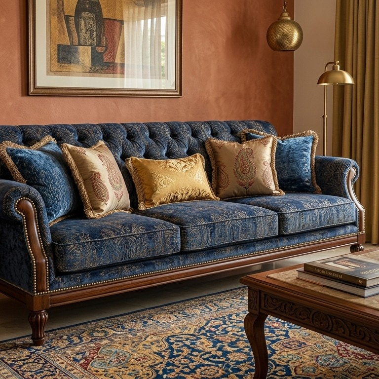 Premium upholstered sofa