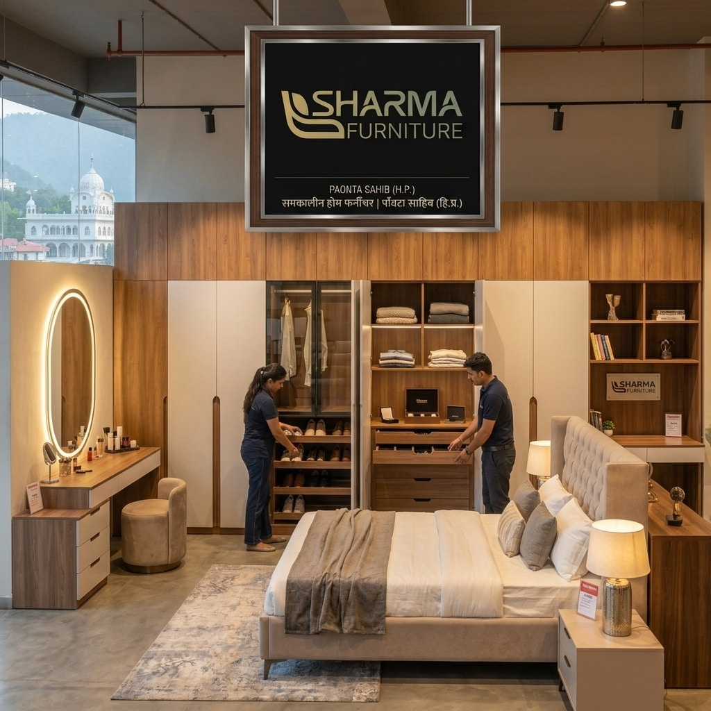 Furniture Store in Paonta Sahib - Bedroom Furniture and Wardrobes